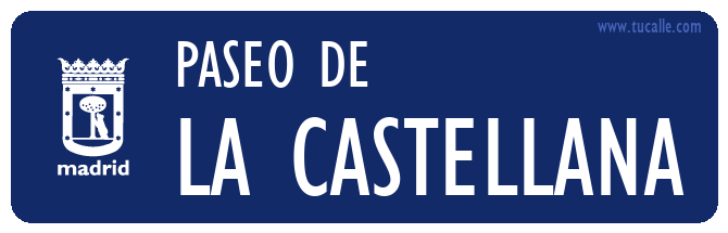 cartel_de_paseo-de-LA CASTELLANA_en_madrid